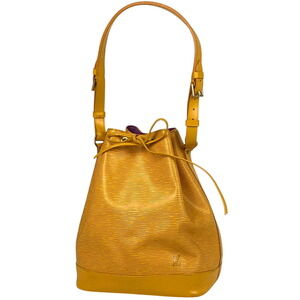 Louis Vuitton Noe Drawstring Shoulder Bag Epi Tassili Yellow